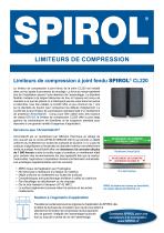 Limiteur de compression à joint fendu de la série CL220