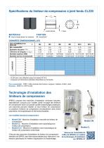 Limiteur de compression à joint fendu de la série CL220 - 2