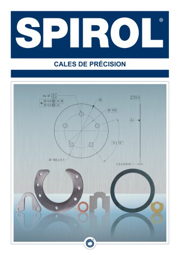 SPIROL Cales de Précision