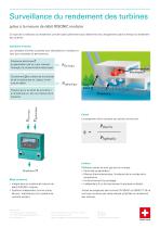 Surveillance du rendement des turbines - 2