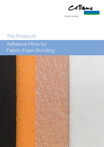 Adhesive Films for Fabric-Foam Bonding