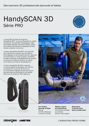 HandySCAN 3D | Série PRO