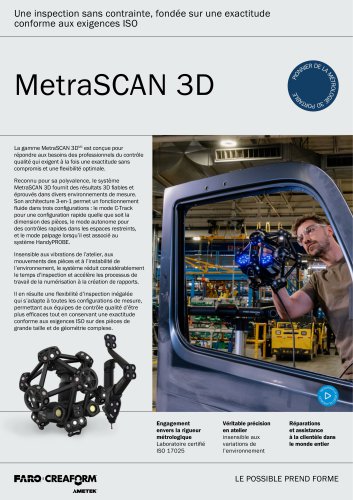 MetraSCAN 3D
