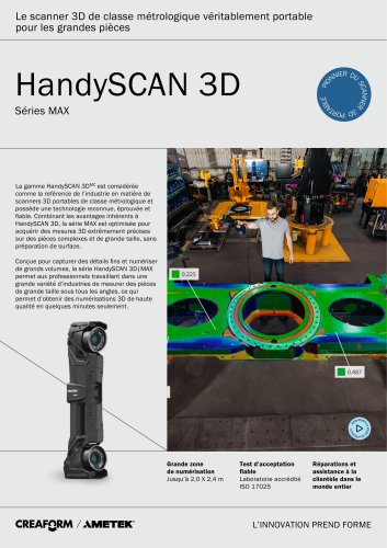 Série HandySCAN MAX