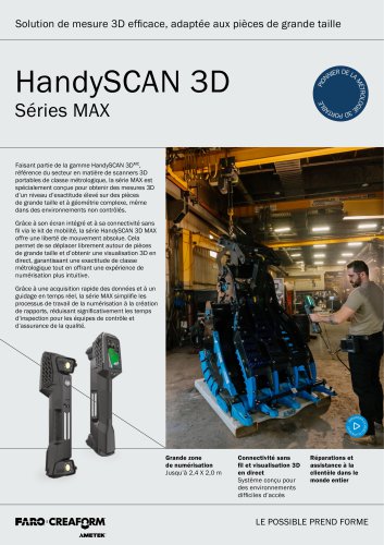 Série HandySCAN MAX