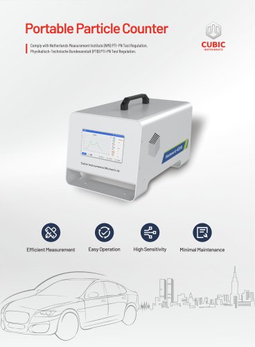 Cubic Instruments Portable Particle Counter Brochure