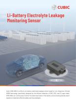 Cubic Li-Battery Electrolyte Leakage Monitoring Sensor ATRS-1050