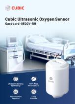 Cubic Ultrasonic Oxygen Sensor Gasboard-8500V-RH