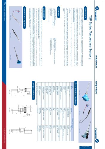 TSP Pt Temperature Sensor