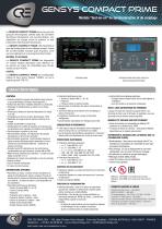 GENSYS COMPACT PRIME DOCUMENTATION COMMERCIALE