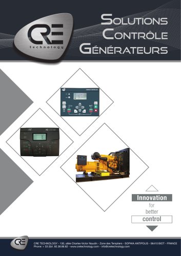 Solutions contrôle générateurs