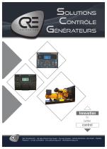 SOLUTIONS CONTRÔLE GENERATEURS - 1