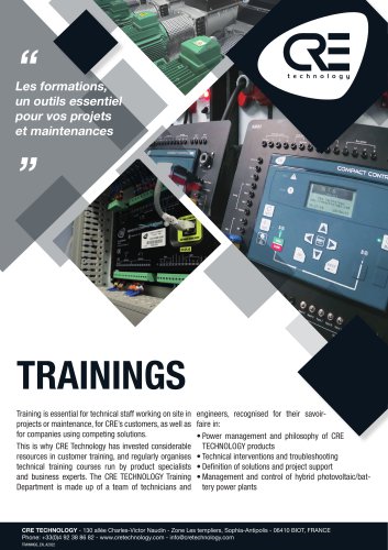 TRAININGS