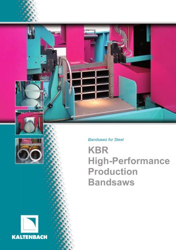 KBR High-Performance Production Bandsaws