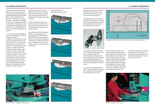 Scie circulaire universelle semi-automatique KKS 400 E