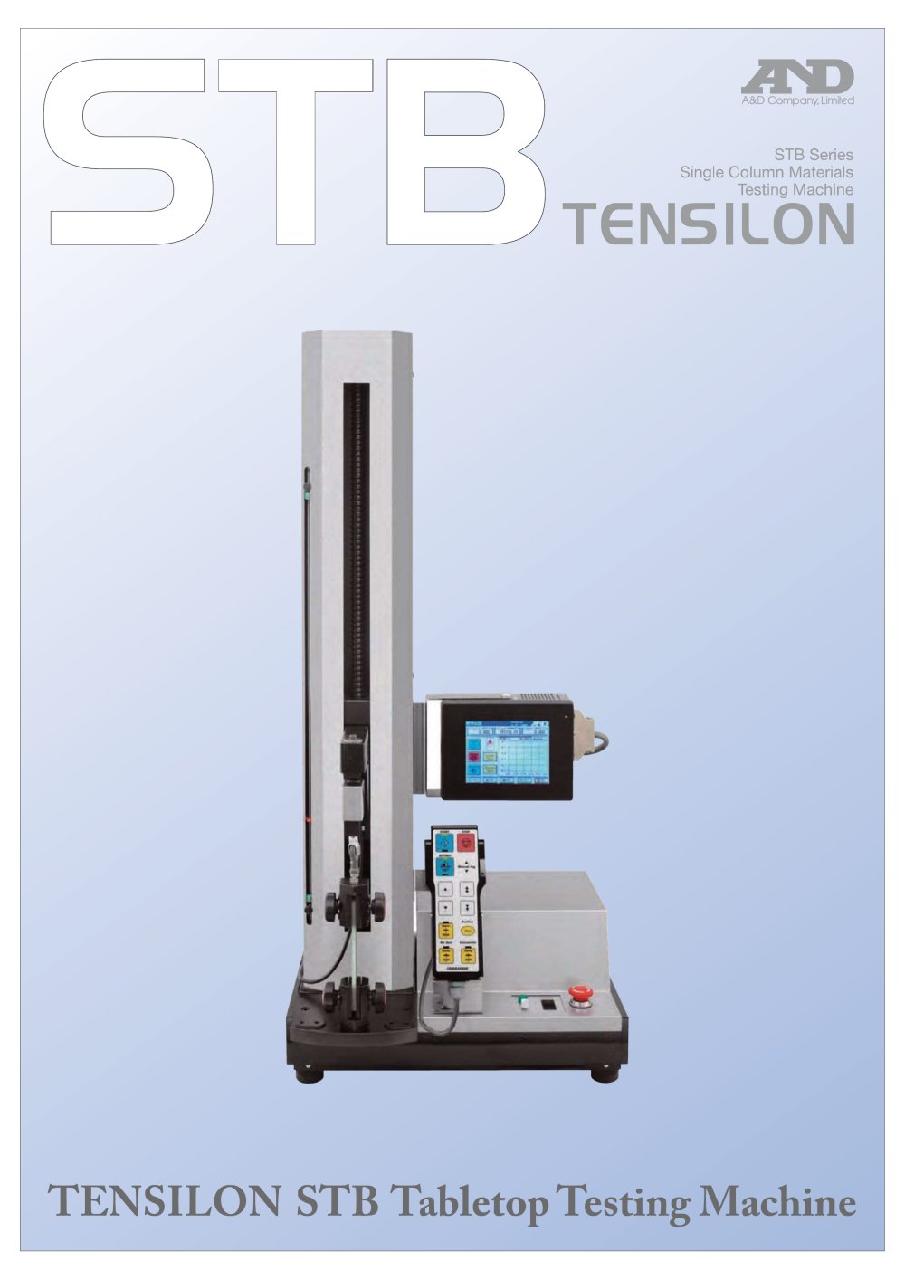 STB Series (Single Colum Materials Testing Machine) - A&D COMPANY, LIMITED