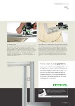 Pour les bords, les courbures et les surfaces, le système de fraisage Festool. - 7