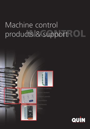 Machine control  products & support