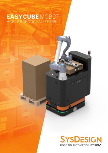 SYSDESIGN - EASYCUBE MOBOT MOBILE ROBOTIC PALLETIZER