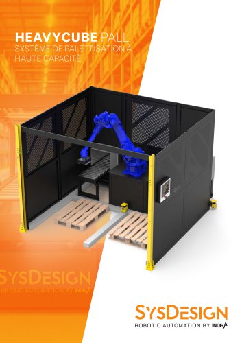 SYSDESIGN - HEAVYCUBE PALL SYSTÈME DE PALETTISATION À HAUTE CAPACITÉ