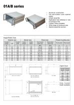 Aluminum desktop enclosure 01A