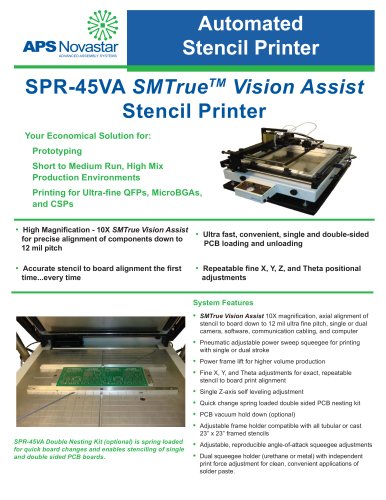 SPR-45VA Stencil Printer