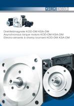 Asynchronous Torque Motors KOD-DM, KSA-DM