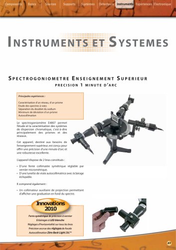 Instruments optiques