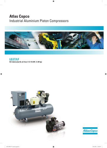 Atlas Copco Industrial Aluminium Piston Compressors