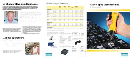 Atlas Copco Visseuses EBL