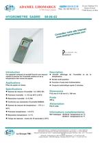 Hygrometer - 1