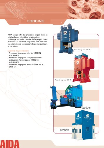 AIDA Srl PROFIL DE LA SOCIETE