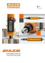 EMUGE Thread Depth Plug Gauges