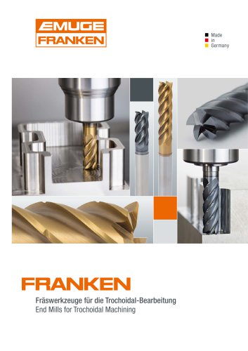 Franken End Mills for Trochoidal Machining