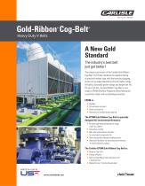 Gold-Ribbon® Cog-Belt  Heavy Duty V-Belts