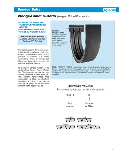 Wedge-Band® V-Belts