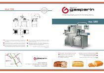 Mod.1280 Reciprocating blades industrial slicer