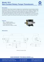 1811 Non-Contact Rotary Torque Transducers