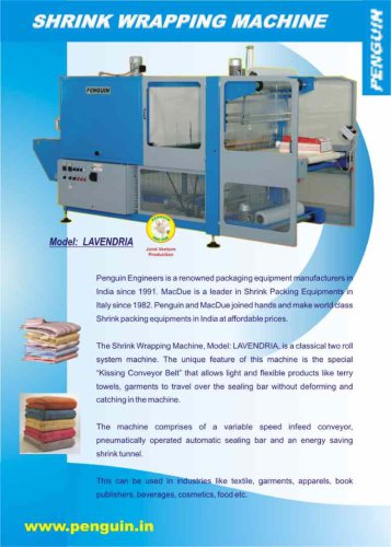 SHRINK WRAPPING MACHINE