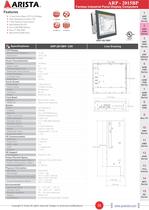 ARP 2200 Series Fanless Industrial Panel Computers