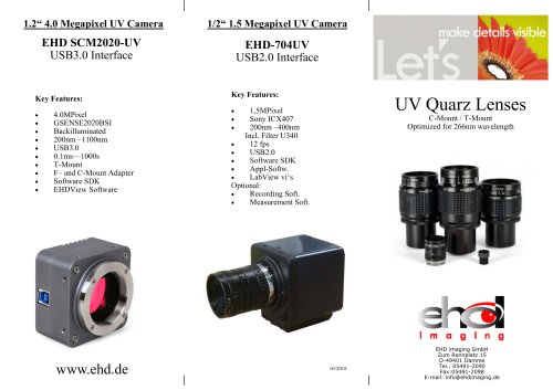 EHD UV Lens