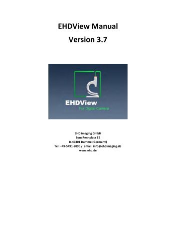 EHDView Image Analysing Software