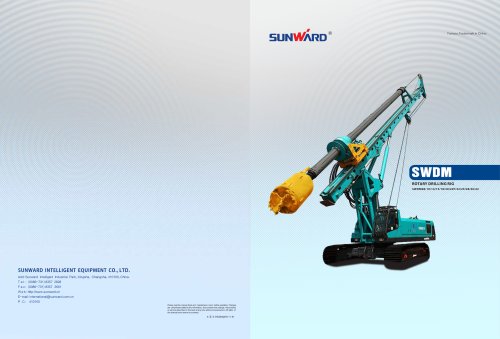 SUNWARD Rotary Drilling Rig