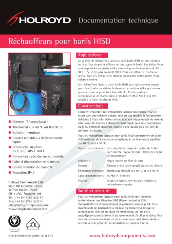 HISD Side Drum Heater