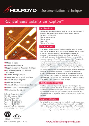 Kapton Heaters