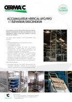 ACCUMULATEUR VERTICAL LIFO/FIFO et ELEVATEUR/DESCENDEUR - 1