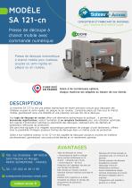 Fiche technique du produit - SA 121-cn FR-1