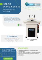 Fiche technique du produit - SA F60 & F35 FR-1