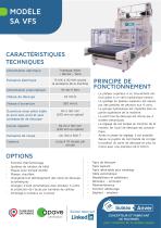 Fiche technique du produit – SA VFS FR-2