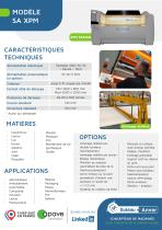 Fiche technique du produit – SA XPM FR-2